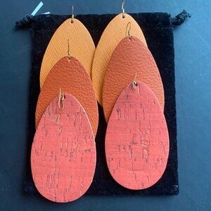 Bohemian Leather Earrings